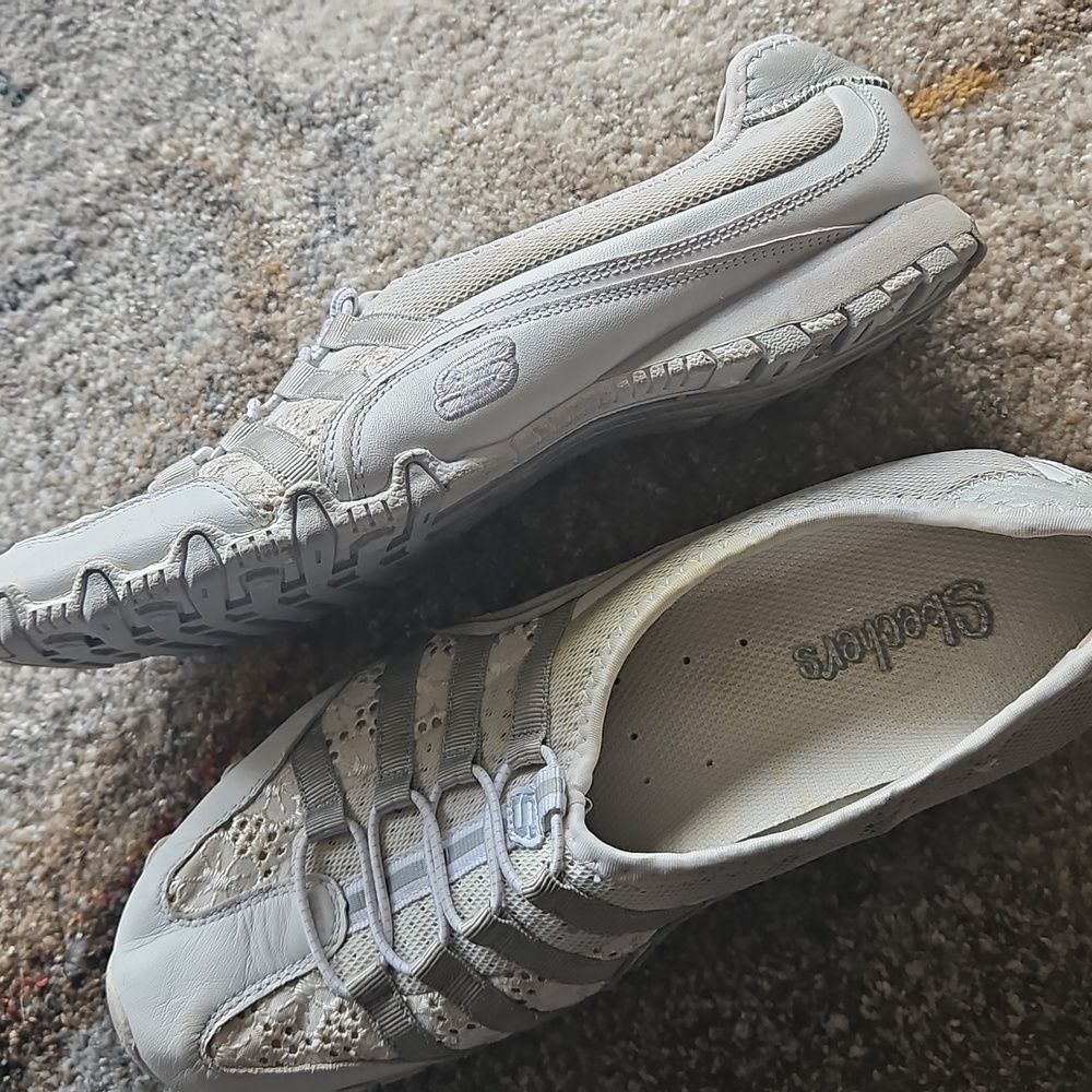 9 Leather Mesh Lightweight Slip on Rare Biker Sneaker Shoes